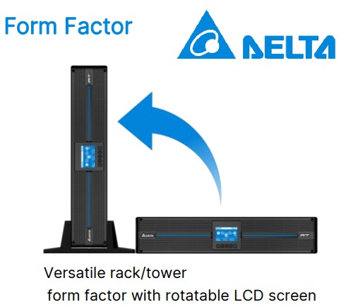 Delta RT Pro series ( tower / rack ) - 1 kVA, 2kVA and 3kVA